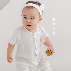 3+1 별바라기 아기 바디수트 롬퍼 풀스냅 여름 아기옷