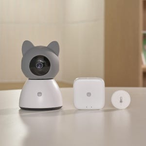 헤이홈 육아선물 출산선물 스마트 홈카메라 홈캠 육아패키지 5MP 세트 온습도계