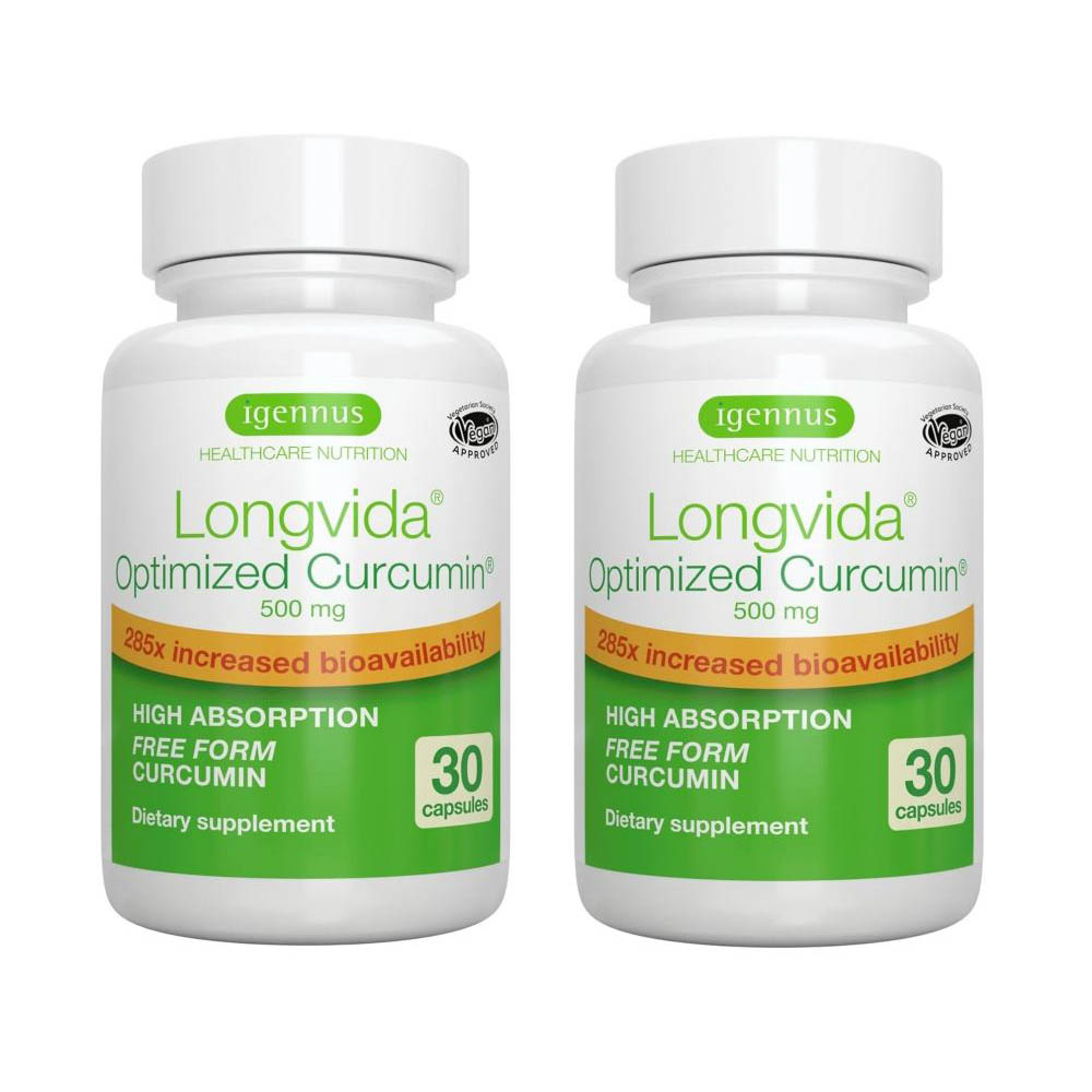 Igennus <b>아이제너스</b> 롱비다 커큐민 500mg 30캡슐 2개