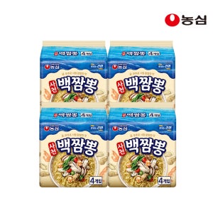 농심 사천백짬뽕 짬뽕, 94g, 16개
