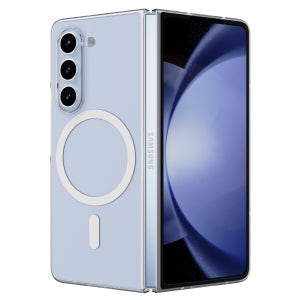 가꼬싶다 변색없는 1MM 생폰 슬림 맥세이프 케이스 투명, 갤럭시Z 폴드5