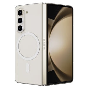 가꼬싶다 변색없는 1MM 생폰 슬림 맥세이프 케이스 투명, 갤럭시Z 폴드6