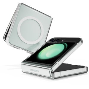 가꼬싶다 변색없는 1MM 생폰 슬림 맥세이프 케이스 투명, 갤럭시Z 플립6