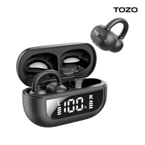 TOZO 오픈라임 AI 이어링 오픈형 블루투스 무선 이어폰 러닝 귀걸이 귀찌 T13064