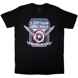 공식 MARVEL 마블 Captain America Brave New World Shield 반팔 티셔츠