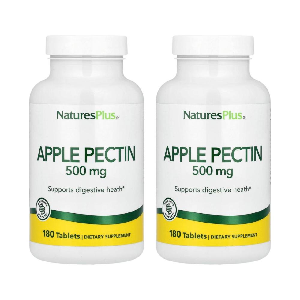 1+1 <b>네이처스플러스</b> 애플펙틴 500mg 180정 사과펙틴