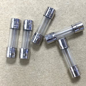유리 퓨즈 튜브 5x20 F0.5A 1A 2A 3A 3.15A 4A 5A 6A T10A 15A 250V
