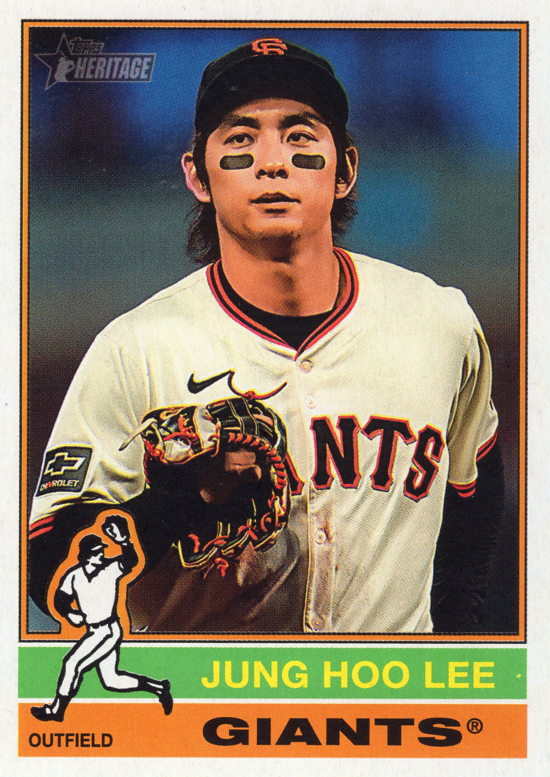 이정후 야구카드 탑스 베이스 2025 MLB카드 5754