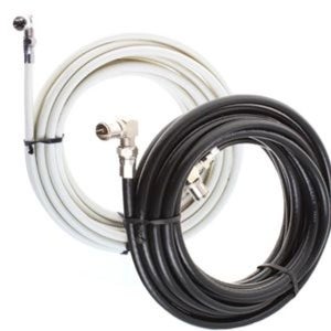 꺾임형 TV 안테나선 7M 동축케이블 유선방송 연결 RF케이블 벽밀착 케이블