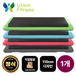 실내 에어로빅 스텝박스 스텝퍼 홈트레이닝 다이어트 하체 운동 기구 110x42cm