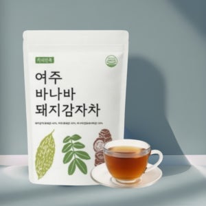 여주 돼지감자차 바나바잎 40 티백 차 말린 돼지감자 바나바 식후스파이크 방패 효능 차