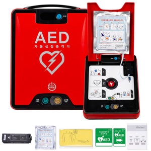 리하트 제세동기 자동 심장충격기 AED NT381R 본품세트