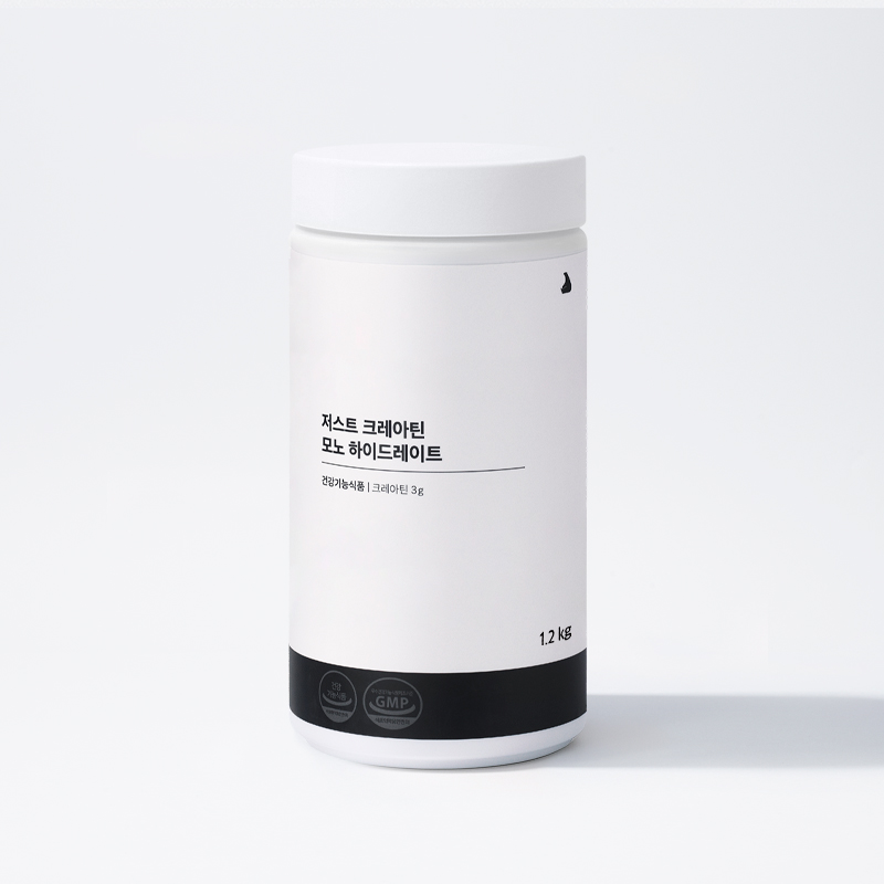 잠백이 저스트 <b>크레아틴</b> 모노 하이드레이트 대용량 1.2kg 400회분