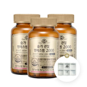솔가 관절 엠에스엠 MSM 2000 90정, 3개