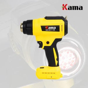 카마 디월트호환 무선 전동 온도조절 히팅건 열풍기 본체만 HD-0317-DE