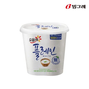 빙그레 요플레 플레인 화이트 900ml 4개 요거트