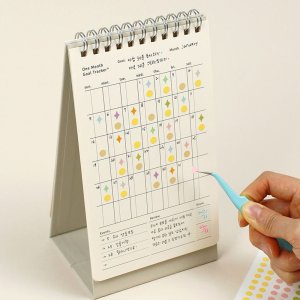 골 해빗 목표 습관 트래커 30일 한달 원먼스 골트랙커 탁상형 스탠딩
