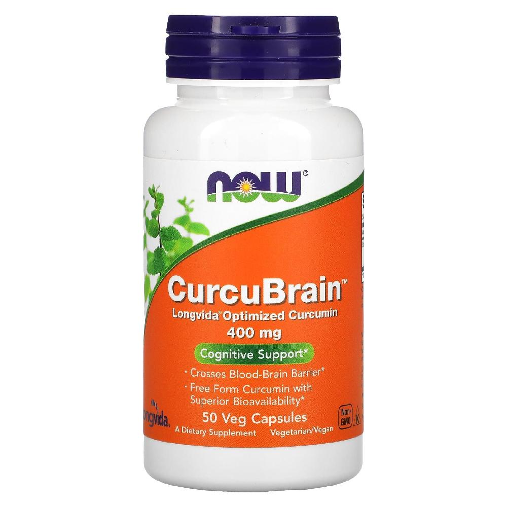 <b>나우푸드</b> 강황 CurcuBrain Longvida Optimized <b>Curcumin</b> 50정
