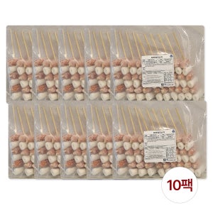 델리 소떡소떡 업소용 대용량 푸드트럭 학원행사 PC방메뉴 1박스 오리지널, 900g, 10개