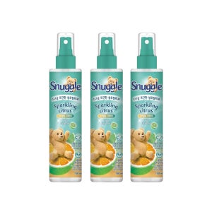 스너글 섬유탈취제 스파클링시트러스, 150ml, 3개