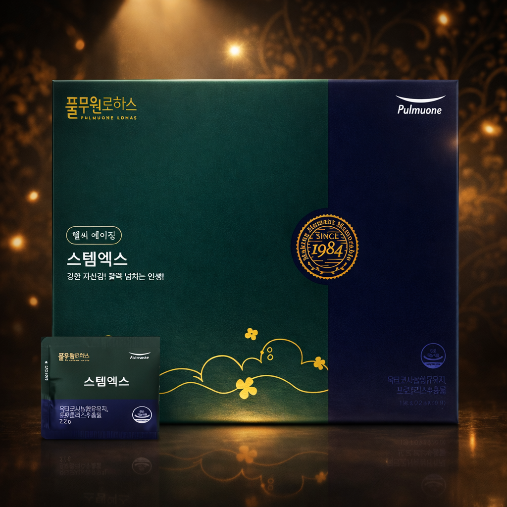 <b>풀무원</b>로하스 활력증진 스템엑스진 3개월분+면역유산균 1개월분+알로에 수딩젤 100ml