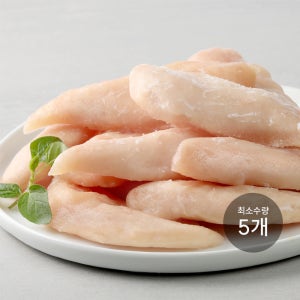 [N배송] [5EA ~] 한강식품 국내산 IQFF 무항생제 닭 안심 1kg 대용량 업소용