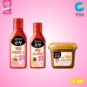 청정원 순창 저당 비빔면소스 270g 외 2종 총5개