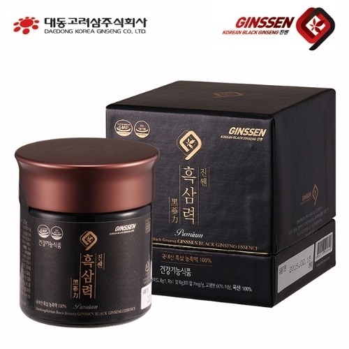 <b>대동고려삼</b> 진쎈 흑삼력 240g 12박스 구증구포 6년근 흑삼 진액 농축액 고함량 사포닌