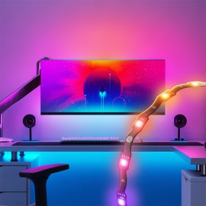 나노리프 4D PC 모니터조명 반응형 LED 라이트스트립 게이밍 RGB조명