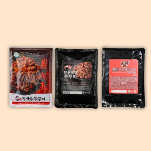 강금옥 쭈꾸미 베스트 3종세트 [ 오리지널450g + 한우대창450g + 벌크업550g ]