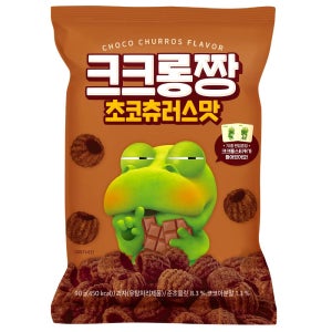 달콤고소 짱구과자 크크롱짱 초코츄러스맛