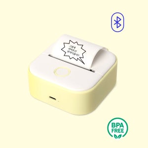 [라벨터치] 미니츄 엘로우 레몬츄 블루투스 초경량 라벨프린터 라벨기 / 다꾸 정리 필수템