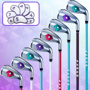 다이와 온오프 LP425 여성용 8개 아이언 레인보우(믹스) 2025년 [5번 포함]