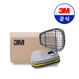 3M6006 3M 6006복합가스용필터 6006K방독정화통 암모(2개입) 30개