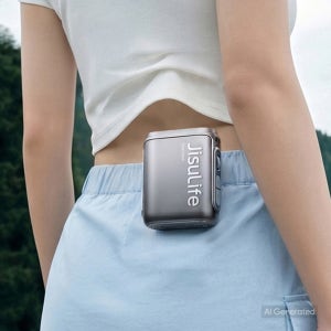 허리선풍기 클립팬 몸 등풍기 벨트 바디 팬 핸즈프리 차는 무선 라이프5