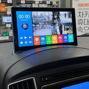 봉고3 블랙박스 제임스P 프리미엄 Full-HD 10.1인치 4채널 블랙박스 64G