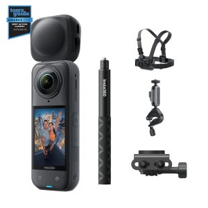 인스타360 X5 미드나잇 블랙, 로드 사이클링 번들 (독립형)