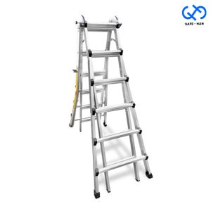 국산 LS형 알루미늄 다목적 사다리 7단-10단 (전문가용) A형 높이조절가능