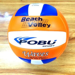 포부 칼라배구공 5호 waves 비치발리볼 발리볼 족구공 피구공 구기종목