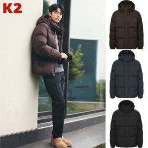 K2 베이글 이채민 눕시 역시즌 패딩 남성 KMW25545 구스 다운 푸퍼 패딩 점퍼 자켓