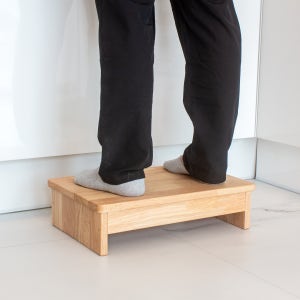 원목 키높이 발판 싱크대 주방 발받침대 발받침 250 450 120