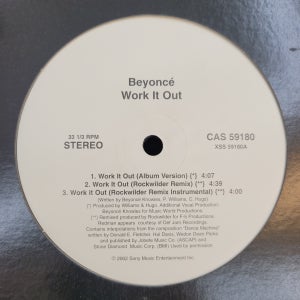 Beyonce – Work It Out 12’ LP