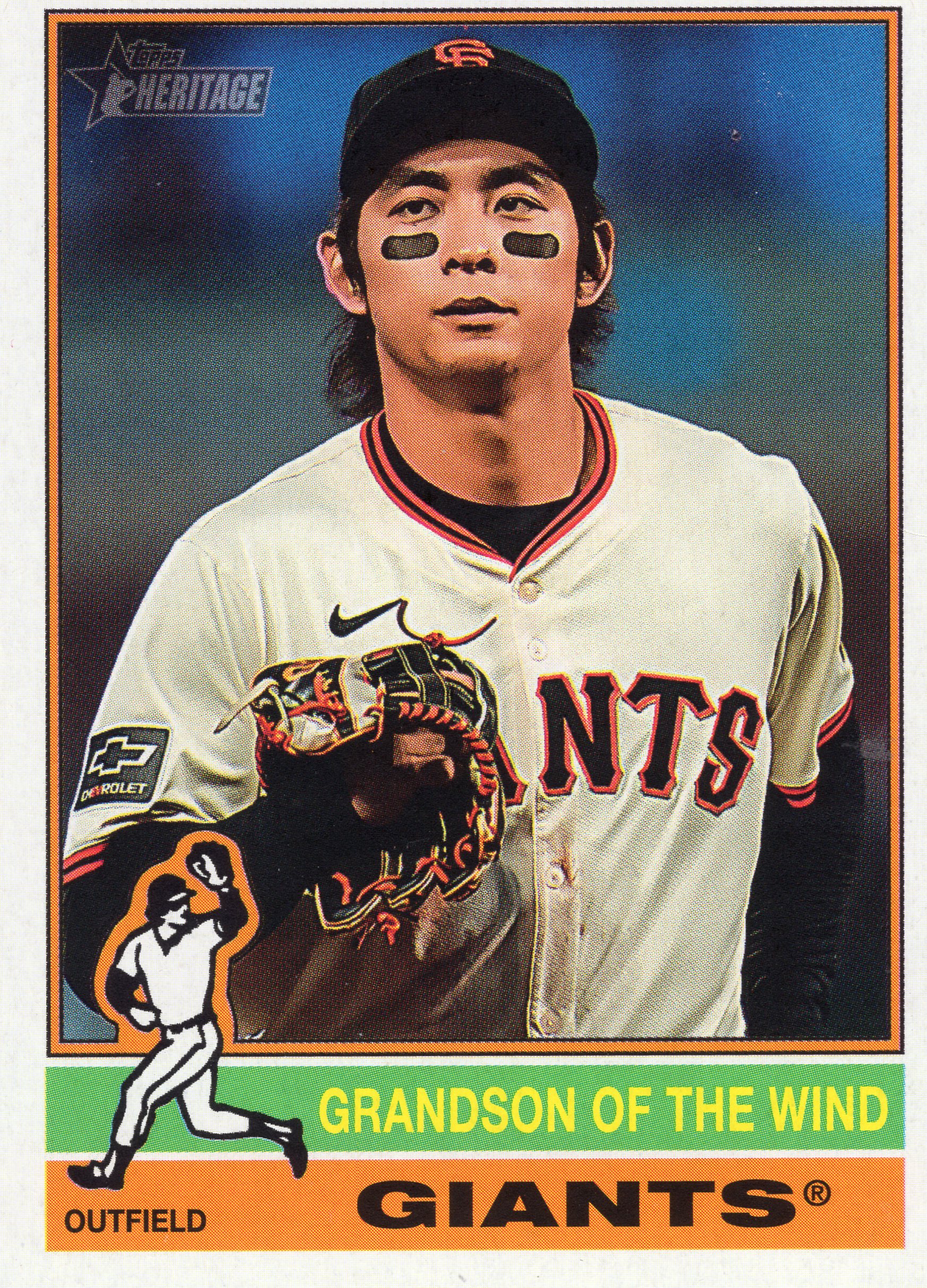 이정후 야구카드 탑스 바람의 손자 2025 MLB카드 5777