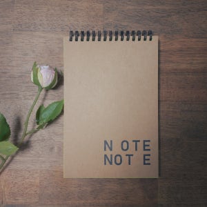 비세븐지 83g 스프링 상철노트 / 8mm, 10mm 라인 / 만년필 필사 노트