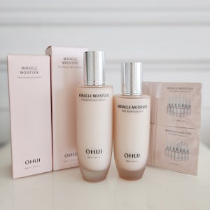 오휘 미라클 모이스처 핑크베리어 단품 2종 (스킨 + 에멀젼) + 777 앰플 60ml