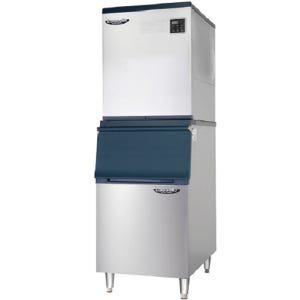 대용량제빙기 소형저장통 140빈 수냉식 반달얼음 LIM255W 업소용
