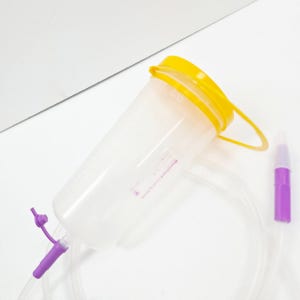 CHB 베스트케어 피딩통 피딩보틀 600ml 환자 노인 영양식