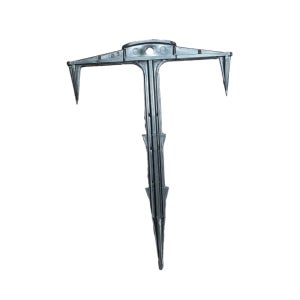 차차산업 삼지창 고정핀 제초매트 농업용비닐 부직포 방초 잡초매트 멀칭핀 200개