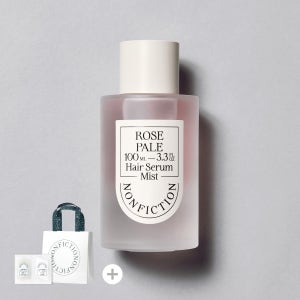 [쇼핑백+헤어샘플증정] 논픽션 로즈페일 헤어 세럼 미스트 100ml