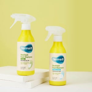 더마비 데오프레쉬 풋샴푸 400ml 2개 포레스트향 클린코튼향 쏘고 비비고 헹구면 끝